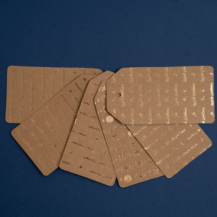 Ramadan Paper Tags | تعليقات رمضان الورقية - By Fatma