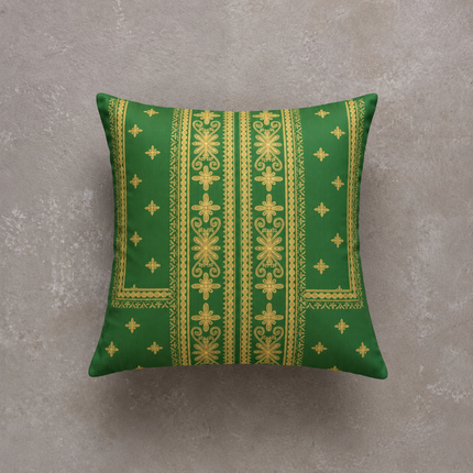 Green Thoub Nashl Pillow | مخدة ثوب النشل الأخضر