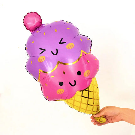 ice cream cone foil balloon