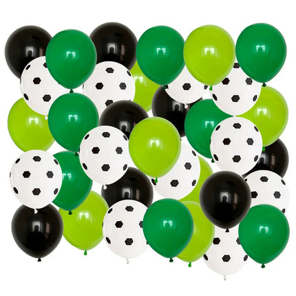 football themed helium balloons 
