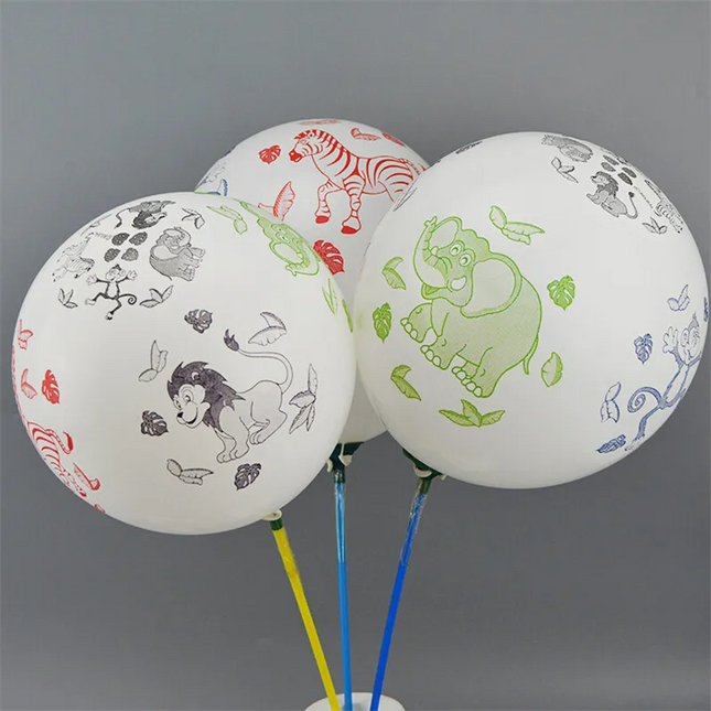 animal themed balloons