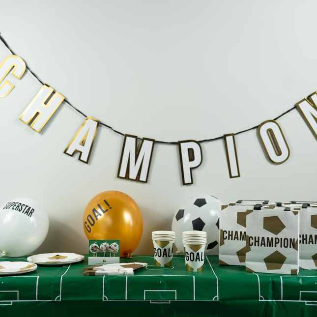 football themed champion gift set