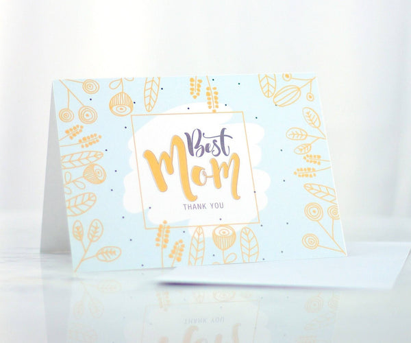 'Best Mom' Greeting Cards | 'كرت 'أحسن إم