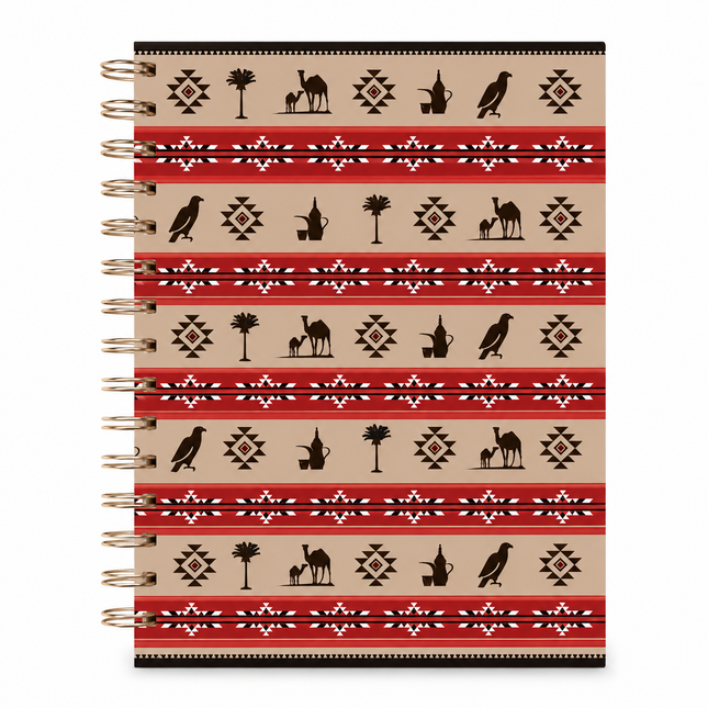 Desert Spiral Notebook | دفتر البادية باسلاك