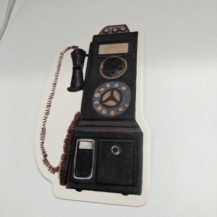 old telecom design post card