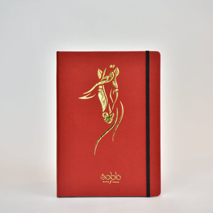 red horse design notebooks