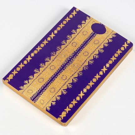 Thoub nashal design notebook purple